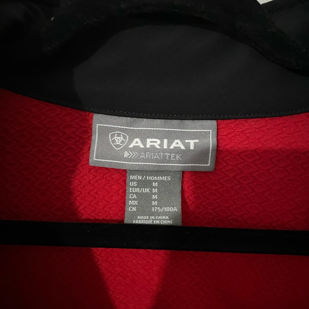 Ariat Black And Red Performance Jacket - image 2